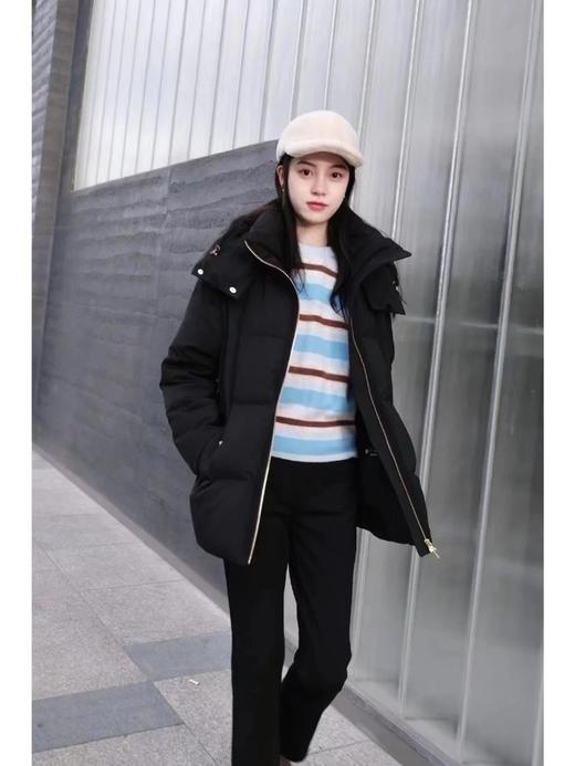 【高品质私服】【IC精纺羊毛白鹅绒羽绒服】手感柔软干爽，富有骨感悬垂性佳，内填高质90鹅绒，相拥温暖N0817-CC【无标出货 介意慎拍】 商品图4
