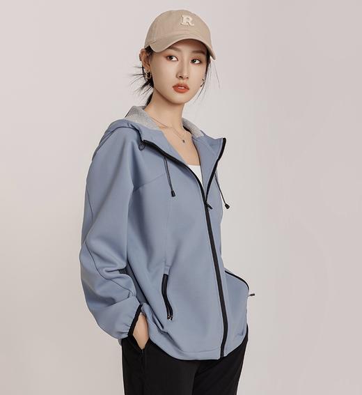 【秋冬男女款冲锋衣】 轻奢高定  户外连帽软壳外套 鸟家同厂款 商品图8