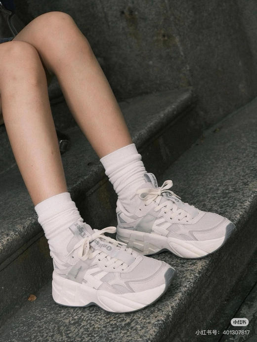 1021-5 Tiger厚底情侣款休闲运动鞋 商品图3