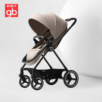 好孩子（gb）天鹅青春版双向轻便高景观婴儿推车可坐可躺遛娃车0-3岁 商品图4