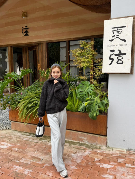 2510403    le** 羊毛 羊驼毛 开衫毛衣外套 商品图3