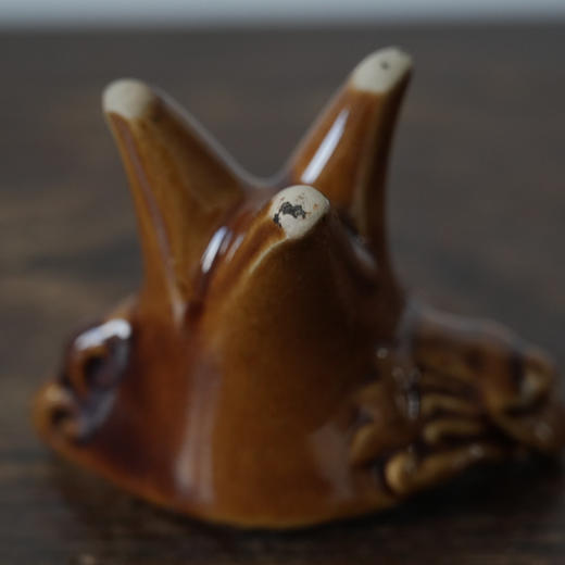 中国创汇时期三足老酒杯 商品图3