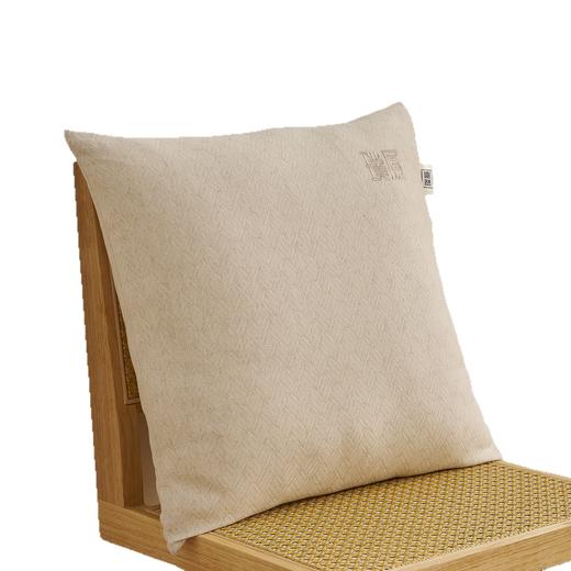 【日式简约棉麻抱枕】棉麻抱枕办公室午休枕沙发椅子坐垫多功能腰靠纯色 商品图4