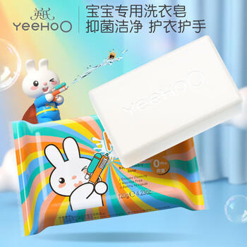 英氏肥皂婴儿洗衣皂儿童去污内衣皂酵素香皂内衣裤肥皂120g*15块 商品图5