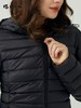 波顿女士秋冬季合身连帽保暖轻薄显瘦高端白鸭绒羽绒服LC752523 商品缩略图3