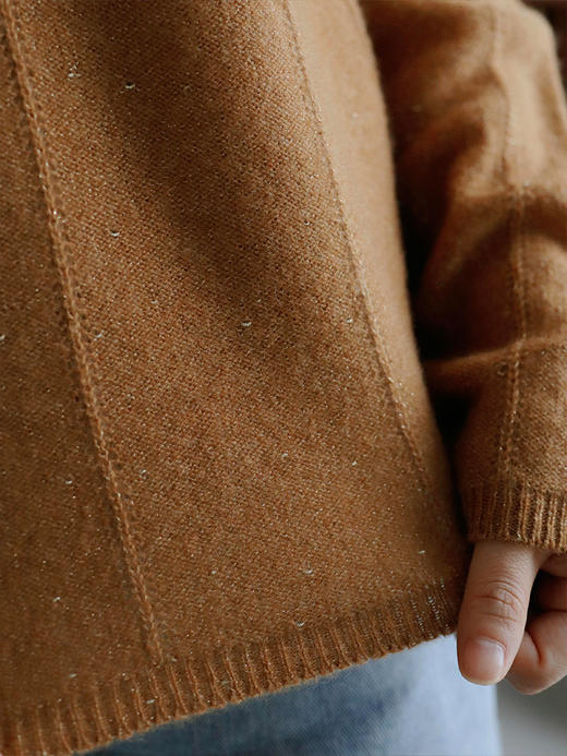 【v领金豆羊绒衫】品牌定制款  单穿内搭都很好看 不挑身材~ 商品图11