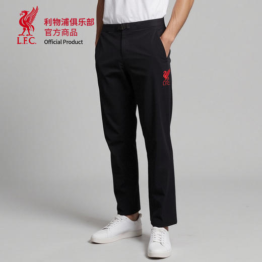 【官方正版】利物浦俱乐部 | 秋季黑色休闲长裤防水耐磨冲锋裤 商品图1