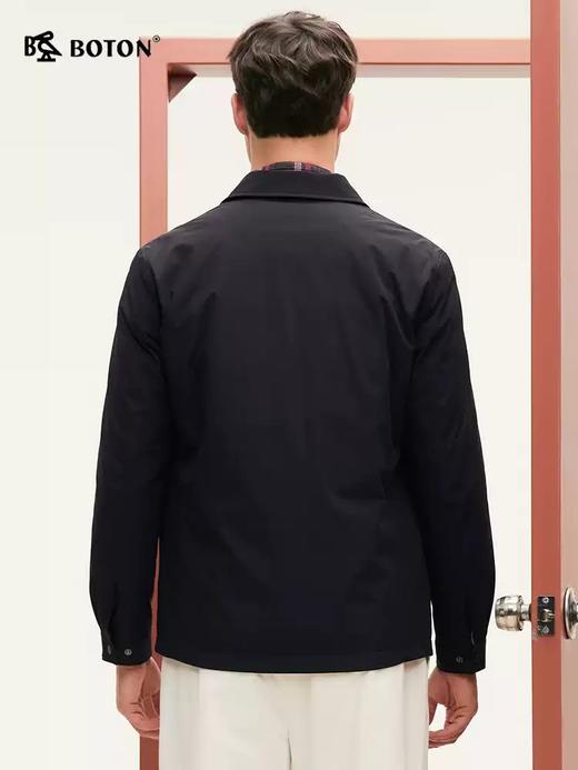 波顿男士秋冬利落不臃肿轻薄合身翻领羽绒服MC828324 商品图1