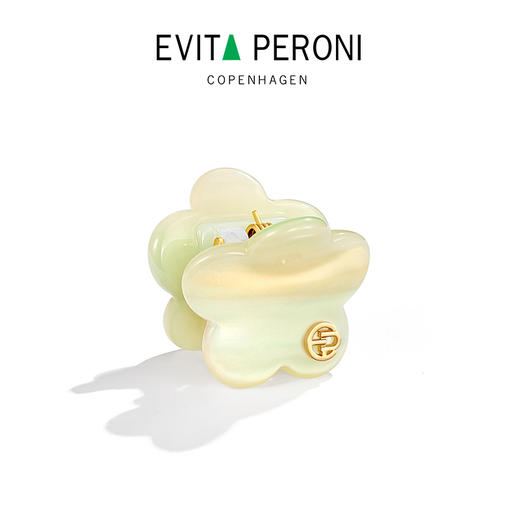 品牌直发 EVITA PERONI 花朵迷你抓夹 薄荷青/宝石红 商品图5