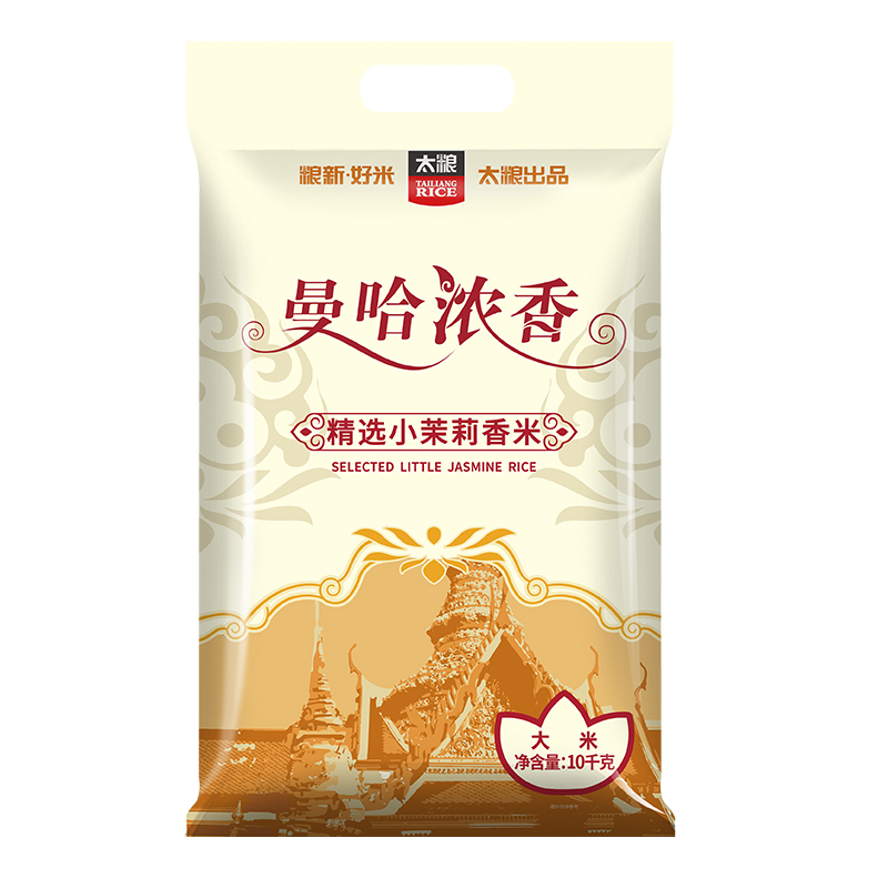 曼哈浓香精选小茉莉香米10KG