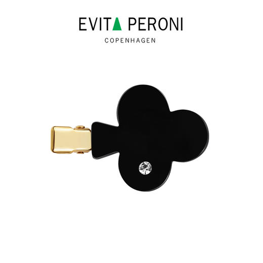 品牌直发 EVITA PERONI “幸运卡牌”系列鹤嘴夹/红心流沙红/ 方块流沙红/黑桃优雅黑 商品图13