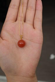 【南红路路通吊坠】   f011