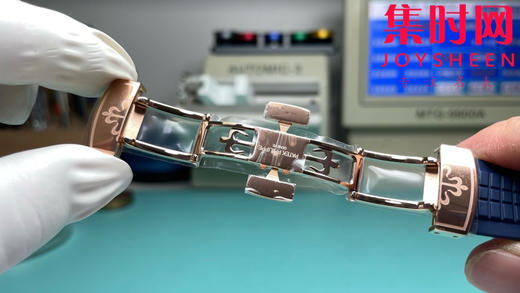 PP百达翡丽 分3K手雷5261R-001 新款笑脸对版原装到货！胶带对版原装，摆轮位置对版原装可调！扣升级对版原装！V2升级版！ 商品图7