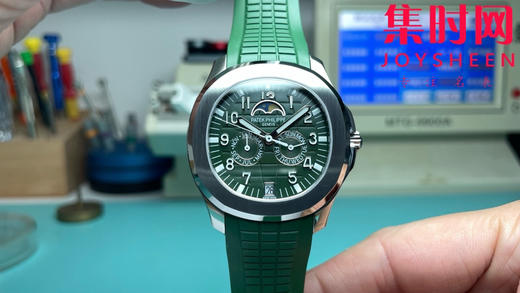 PP百达翡丽 分3K手雷5261R-001 新款笑脸对版原装到货！胶带对版原装，摆轮位置对版原装可调！扣升级对版原装！V2升级版！ 商品图0