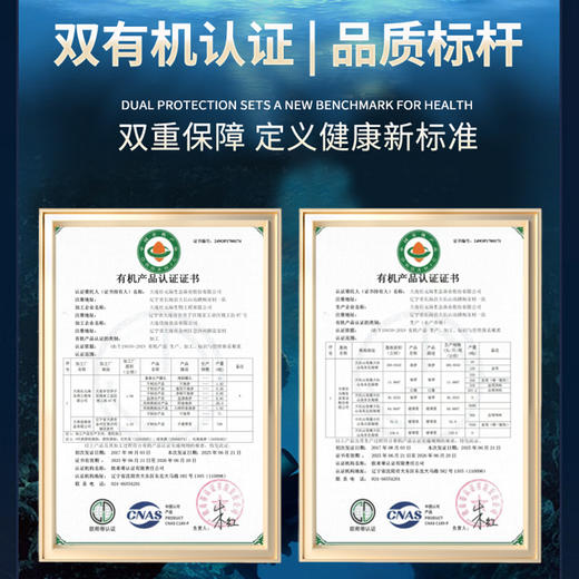 大连壮元海 双有机长海地标盐渍海参 4-5倍泡发倍率 商品图3