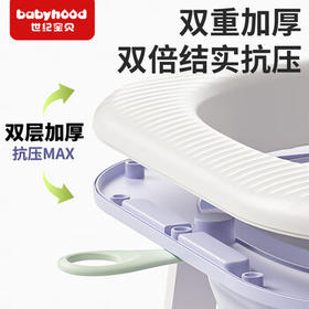 世纪宝贝（babyhood）诺心浴盆 婴儿洗澡盆 宝宝折叠浴盆 加大加厚带浴架 332奶咖