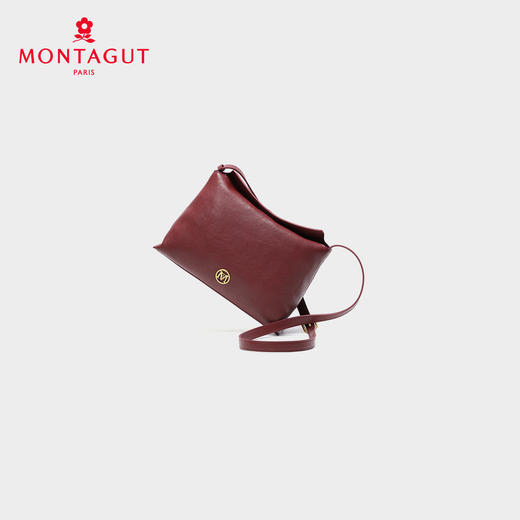 梦特娇女包女士时尚超纤腋下Hobo包百搭休闲单肩斜挎饺子包通勤包 商品图9