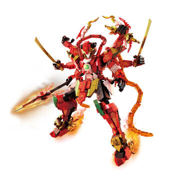 星涯优品儿童玩具兼容乐高积木拼装国潮机甲手办摆件男女孩6-12岁生日礼物 商品图3