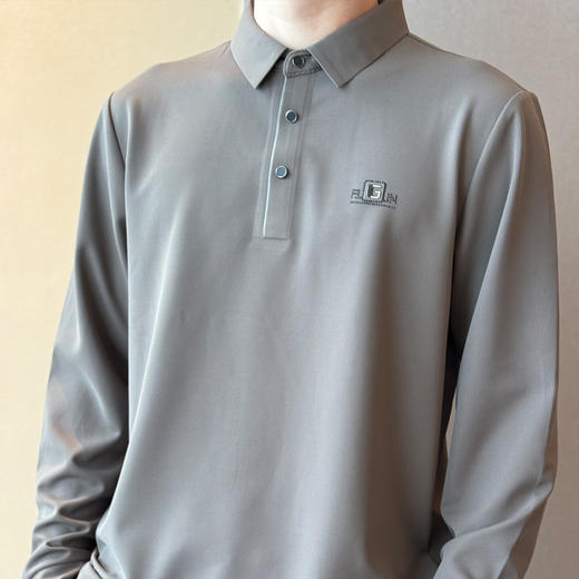 罗蒙男士翻领POLO衫 | 4D立体剪裁，宽松不臃肿，显瘦有型 商品图4