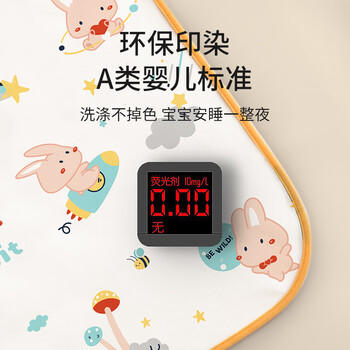 童葵（tongkui）隔尿垫大号可洗防水床单超大透气婴儿童防尿7A抗菌芭比兔150*200 商品图2