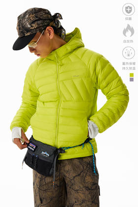 CryingCenter轻量羽绒连帽排骨衣90%鹅绒服  男女款 哭喊中心