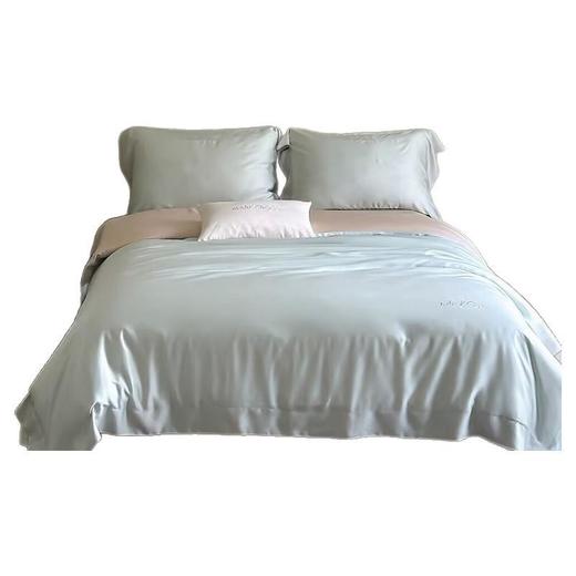 MARK CROSS玛洛驰【米兰圆舞曲】极简约撞色冷凝超细旦天丝四件套 商品图4