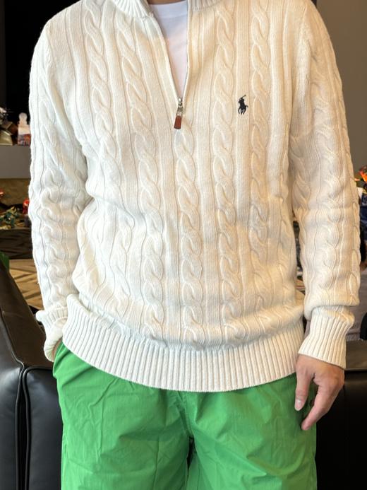 拉*夫秋冬中领针织毛衣 商品图1