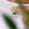 18k 翡翠心性项坠（特价商品） 商品缩略图0