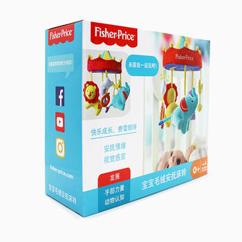 费雪（Fisher-Price）安抚床铃婴儿床挂件新生儿八音盒摇篮曲安抚幼儿童生日礼物礼品 商品图6
