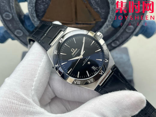 欧米茄 VS第五代星座系列 曼哈顿星座 黑色盘 男士腕表 丹东8900一体机 商品图0