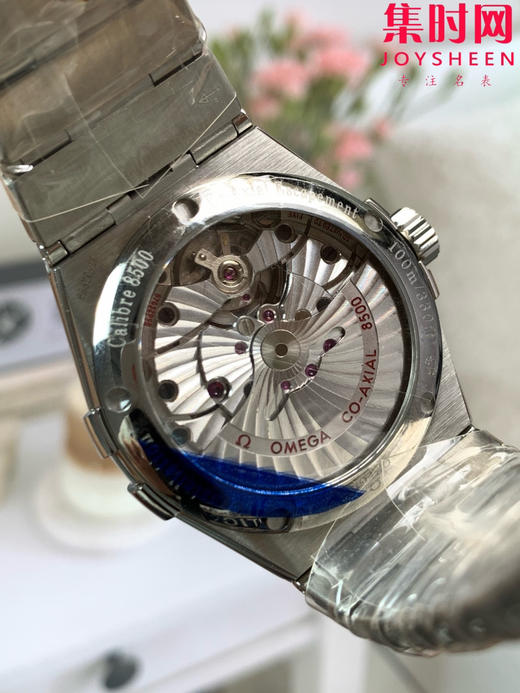 欧米茄 VS第四代星座系列 格子面金针 男士腕表 丹东8500一体机 表径38mm 商品图5