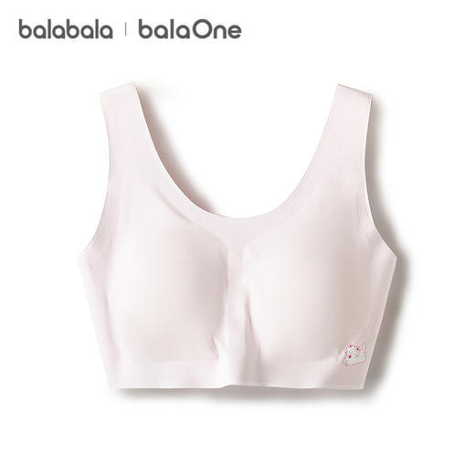 【balaOne】巴拉巴拉女童内衣发育期防走光防凸点儿童小背心文胸 商品图4