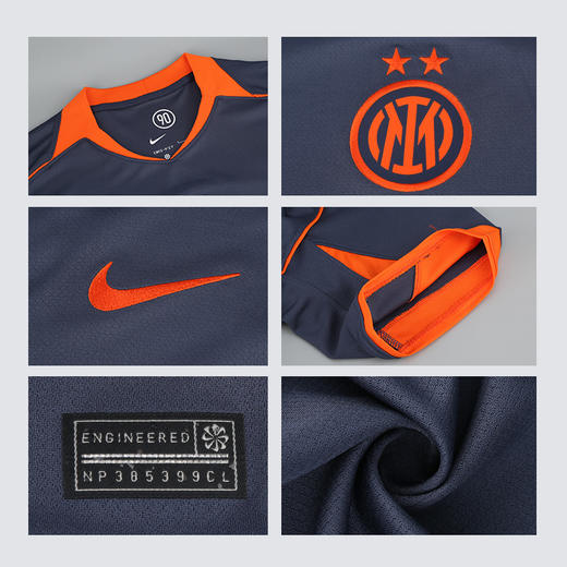 小李子NIKE耐克25-26赛季国际米兰球迷版二客第三球衣HM3204-438 商品图3