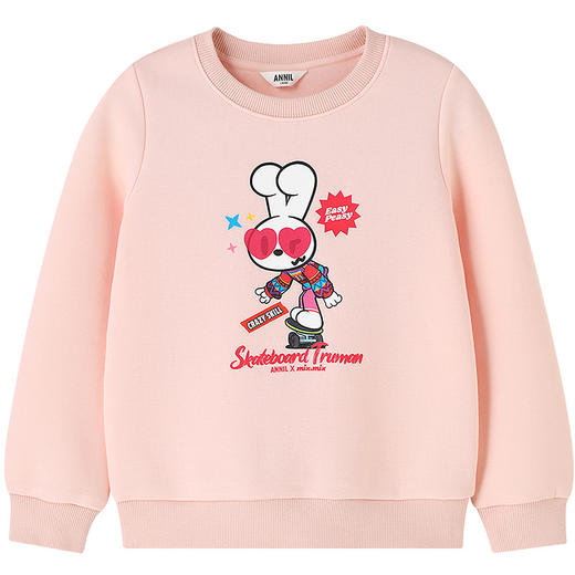 Annil联名款【Mix.Mix】女童圆领长袖卫衣秋季新款安奈儿童装EG531716 商品图6