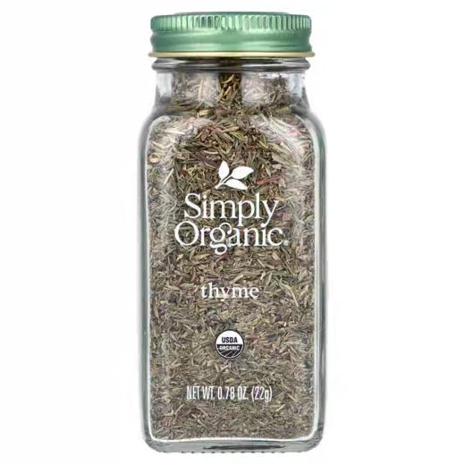 Simply Organic百里香叶麝香草风味美国进口西餐牛排调味料 商品图0