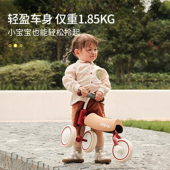 kidpop婴儿学步车防O型腿防侧翻儿童平衡车1-3岁儿童滑步车周岁礼物黄色 商品图5