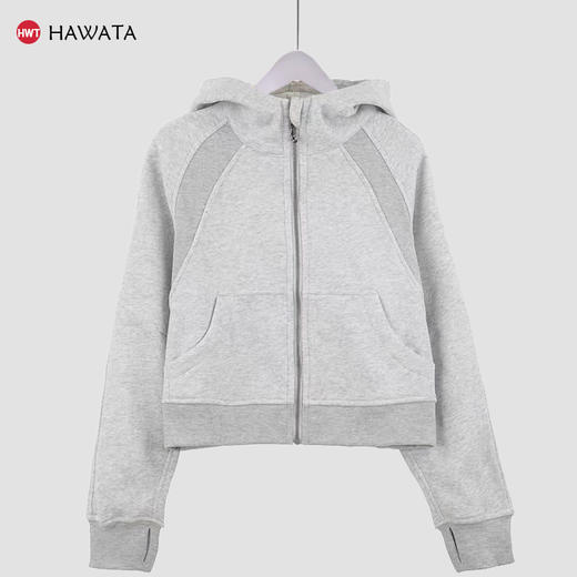 哈瓦塔（短款）加绒带帽保暖外套 H340121 商品图0