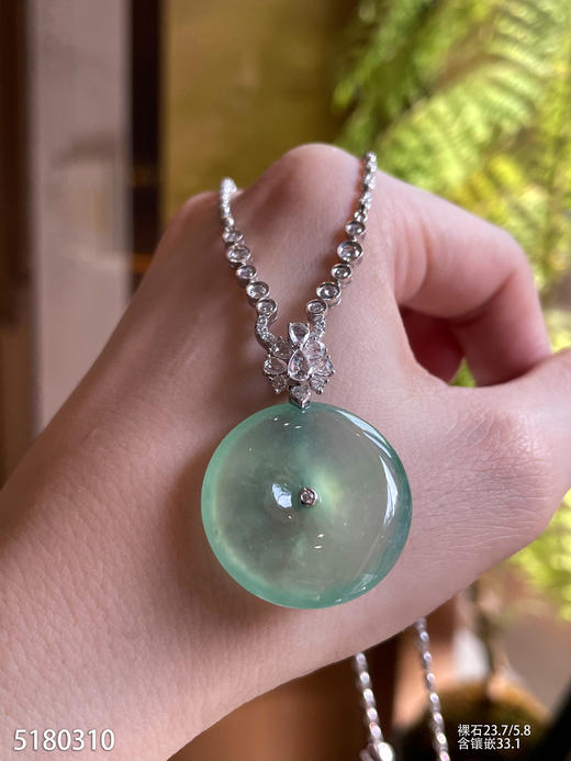 5180310，平安扣吊坠。具体价格微信咨询 商品图2