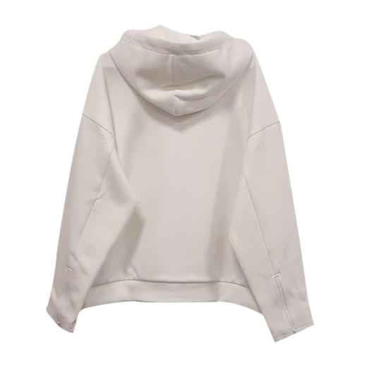 VIVIAN LIU D2417306梅春女装新款时尚立领连帽宽松长袖针织外套 商品图1