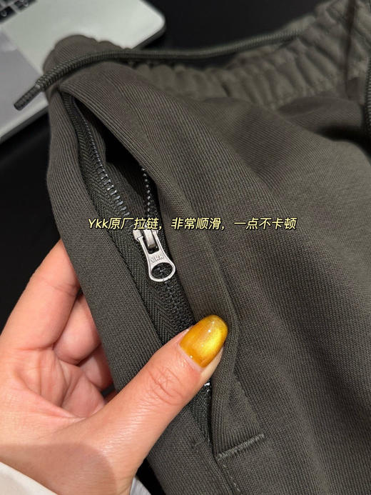 𝐍𝐢𝐤𝐞 𝐱 𝐁𝐢𝐥𝐥𝐢𝐞 𝐄𝐢𝐥𝐢𝐬𝐡碧梨联名情侣加绒卫衣卫裤套装101811 商品图5