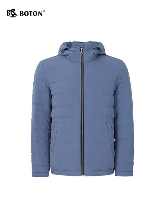 波顿男士秋冬季休闲防风保暖连帽白鸭绒羽绒服MC821523 商品图5