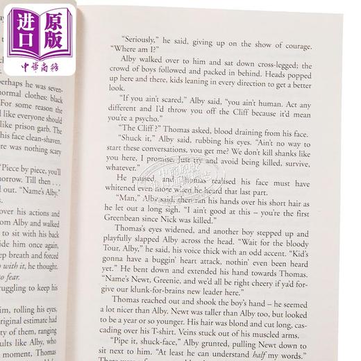 【中商原版】移动迷宫1 移动迷宫 The Maze Runner Maze Runner Series1 英文原版 James Dashner 畅销科幻冒险小说 商品图2
