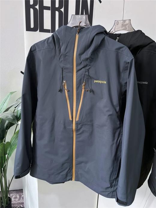 巴塔哥尼亚激光切割无缝压胶情侣户外防雨水透气3层GTX男冲锋衣 商品图1