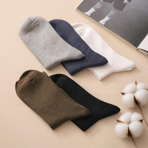 狂野橘子 · 男女自发热袜 / 纯棉保暖袜，2025升级款，10A抗菌，加厚保暖，定染秋冬百搭色系 商品图11