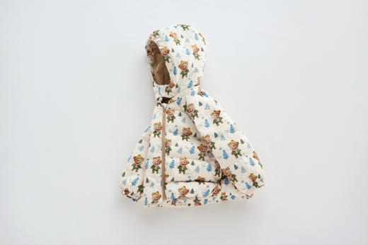 拉比i5童衣类-4轻薄羽绒可脱帽外套LYDC102009 商品图3