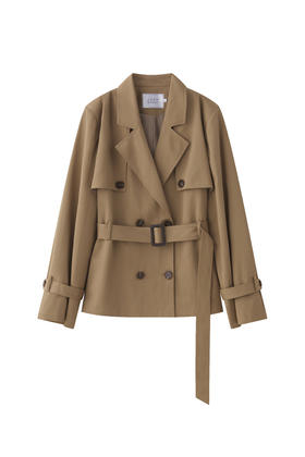 现货  约克郡晚秋 经典好穿版型 气质短款风衣