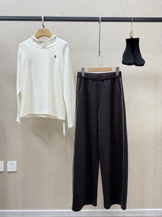 一粒扣休闲帽衫 商品图1