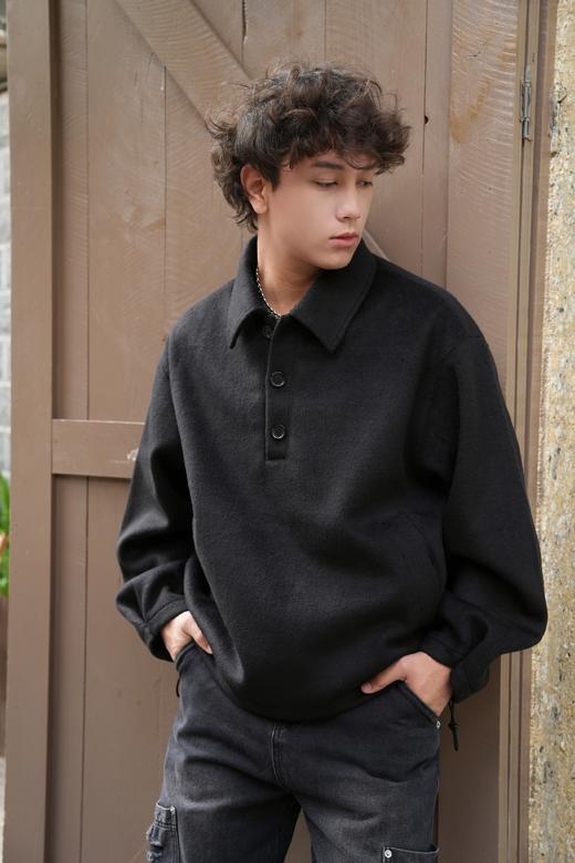 532463253休闲呢料卫衣 商品图3