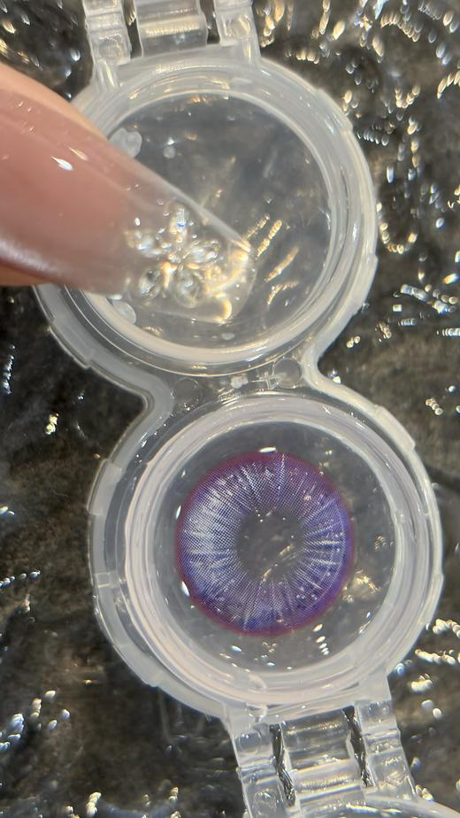 Puffgirl尝鲜装日抛· Sparkle 系列·浅空光轮/星尘余烬/紫焰幻梦/花火盛宴·14.5mm·中大着色·2片装 商品图8