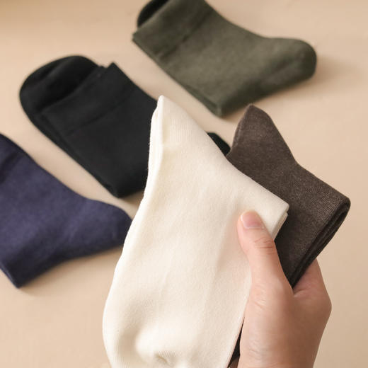 狂野橘子 · 男女自发热袜 / 纯棉保暖袜，2025升级款，10A抗菌，加厚保暖，定染秋冬百搭色系 商品图12